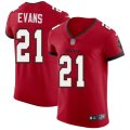 Wholesale Cheap Tampa Bay Buccaneers #21 Justin Evans Men's Nike Red Vapor Elite Jersey