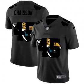 Wholesale Cheap Jacksonville Jaguars #45 K\'Lavon Chaisson Men\'s Nike Team Logo Dual Overlap Limited NFL Jersey Black