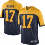 Wholesale Cheap Nike Packers #17 Davante Adams Navy Blue Alternate Youth Stitched NFL New Elite Jersey