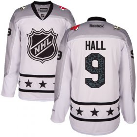 Wholesale Cheap Devils #9 Taylor Hall White 2017 All-Star Metropolitan Division Women\'s Stitched NHL Jersey