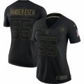 Cheap Dallas Cowboys #55 Leighton Vander Esch Nike Women's 2020 Salute To Service Limited Jersey Black