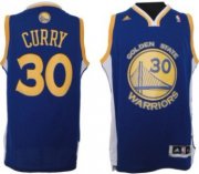 Wholesale Cheap Golden State Warriors #30 Stephen Curry Revolution 30 Swingman Blue Jersey