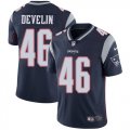 Wholesale Cheap Nike Patriots #46 James Develin Navy Blue Team Color Youth Stitched NFL Vapor Untouchable Limited Jersey