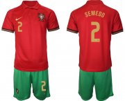 Wholesale Cheap Men 2020-2021 European Cup Portugal home red 2 Nike Soccer Jersey