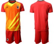 Wholesale Cheap France Red Goalkeeper UEFA Euro 2020 Soccer Jersey