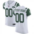 Wholesale Cheap Nike New York Jets Customized White Stitched Vapor Untouchable Elite Men's NFL Jersey