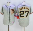 Wholesale Cheap Giants #27 Juan Marichal Grey Cool Base Stitched MLB Jersey