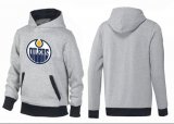Wholesale Cheap Edmonton Oilers Pullover Hoodie Grey & Black