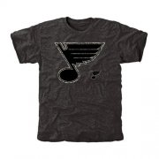 Wholesale Cheap Men's St. Louis Blues Black Rink Warrior T-Shirt