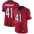Wholesale Cheap Nike Texans #41 Zach Cunningham Red Alternate Men's Stitched NFL Vapor Untouchable Limited Jersey