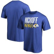 Wholesale Cheap Los Angeles Rams Fanatics Branded Kickoff 2020 T-Shirt Royal