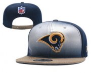Wholesale Cheap Los Angeles Rams Snapback Ajustable Cap Hat YD 1