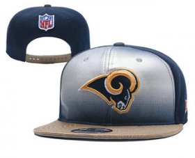 Wholesale Cheap Los Angeles Rams Snapback Ajustable Cap Hat YD 1