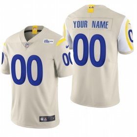 Wholesale Cheap Los Angeles Rams Custom Men\'s Nike Bone 2020 Vapor Untouchable Limited NFL Jersey