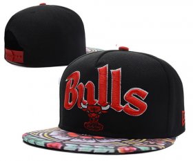 Wholesale Cheap NBA Chicago Bulls Snapback Ajustable Cap Hat DF 03-13_37
