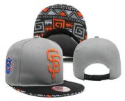 Wholesale Cheap MLB San Francisco Giants Snapback Ajustable Cap Hat 4