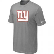Wholesale Cheap New New York Giants Sideline Legend Authentic Logo Dri-FIT Nike NFL T-Shirt Light Grey