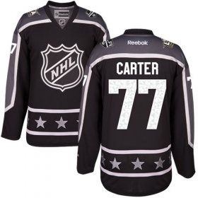 Wholesale Cheap Kings #77 Jeff Carter Black 2017 All-Star Pacific Division Women\'s Stitched NHL Jersey