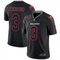 Wholesale Cheap Nike Buccaneers #3 Jameis Winston Lights Out Black Men's Stitched NFL Limited Rush Jersey