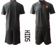 Wholesale Cheap 2021 European Cup Netherlands away Youth. soccer jerseys