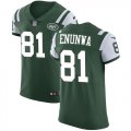 Wholesale Cheap Nike Jets #81 Quincy Enunwa Green Team Color Men's Stitched NFL Vapor Untouchable Elite Jersey