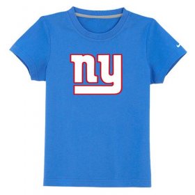 Wholesale Cheap New York Giants Sideline Legend Authentic Logo Youth T-Shirt Light Blue