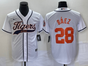 Wholesale Cheap Men's Detroit Tigers #28 Javier B