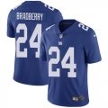 Wholesale Cheap Nike Giants #24 James Bradberry Royal Blue Team Color Youth Stitched NFL Vapor Untouchable Limited Jersey