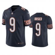 Wholesale Cheap Men's Chicago Bears #9 Jaquan Brisker Navy Vapor untouchable Limited Stitched Jersey