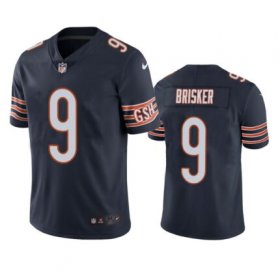 Wholesale Cheap Men\'s Chicago Bears #9 Jaquan Brisker Navy Vapor untouchable Limited Stitched Jersey