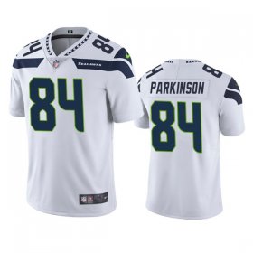 Wholesale Cheap Men\'s Seattle Seahawks #84 Colby Parkinson White Vapor Untouchable Limited Stitched Jersey