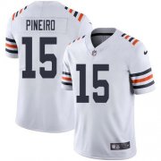 Wholesale Cheap Nike Bears #15 Eddy Pineiro White Men's 2019 Alternate Classic Stitched NFL Vapor Untouchable Limited Jersey