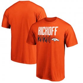 Wholesale Cheap Denver Broncos Fanatics Branded Kickoff 2020 T-Shirt Orange