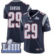 Wholesale Cheap Nike Patriots #29 Duke Dawson Navy Blue Team Color Super Bowl LIII Bound Men's Stitched NFL Vapor Untouchable Limited Jersey