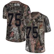 Wholesale Cheap Nike Jaguars #75 Jawaan Taylor Camo Men's Stitched NFL Limited Rush Realtree Jersey