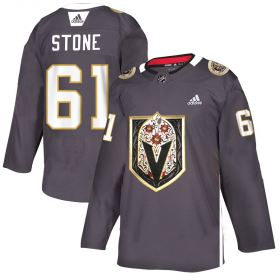 Wholesale Cheap Vegas Golden Knights #61 Mark Stone Men\'s Grey Adidas Latino Heritage Night Stitched NHL Jersey