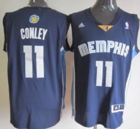 Wholesale Cheap Memphis Grizzlies #11 Mike Conley Revolution 30 Swingman Navy Blue Jersey