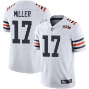 Wholesale Cheap Nike Bears #17 Anthony Miller White Alternate Men's Stitched NFL Vapor Untouchable Limited 100th Season Jersey