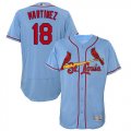 Wholesale Cheap Cardinals #18 Carlos Martinez Light Blue Flexbase Authentic Collection Stitched MLB Jersey