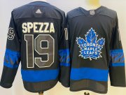 Wholesale Cheap Men's Toronto Maple Leafs #19 Jason Spezza Black X Drew House Inside Out Stitched Jersey