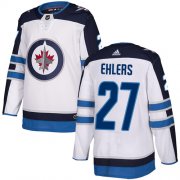 Wholesale Cheap Adidas Jets #27 Nikolaj Ehlers White Road Authentic Stitched Youth NHL Jersey