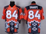 Wholesale Cheap Nike Broncos #84 Shannon Sharpe Orange Men's Stitched NFL Elite Noble Fashion Jersey