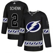 Cheap Adidas Lightning #2 Luke Schenn Black Authentic Team Logo Fashion Stitched NHL Jersey