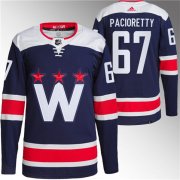 Wholesale Cheap Men's Washington Capitals #67 Max Pacioretty Navy Stitched Jersey