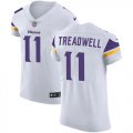 Wholesale Cheap Nike Vikings #11 Laquon Treadwell White Men's Stitched NFL Vapor Untouchable Elite Jersey