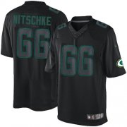 Wholesale Cheap Nike Packers #66 Ray Nitschke Black Men's Stitched NFL Impact Limited Jersey