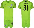 Wholesale Cheap Chelsea #31 Green Green Goalkeeper Soccer Club Jersey
