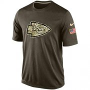 Wholesale Cheap Men's Kansas City Chiefs Salute To Service Nike Dri-FIT T-Shirt