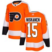 Wholesale Cheap Adidas Flyers #15 Matt Niskanen Orange Home Authentic Stitched Youth NHL Jersey