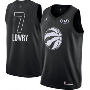 Wholesale Cheap Nike Raptors #7 Kyle Lowry Black NBA Jordan Swingman 2018 All-Star Game Jersey